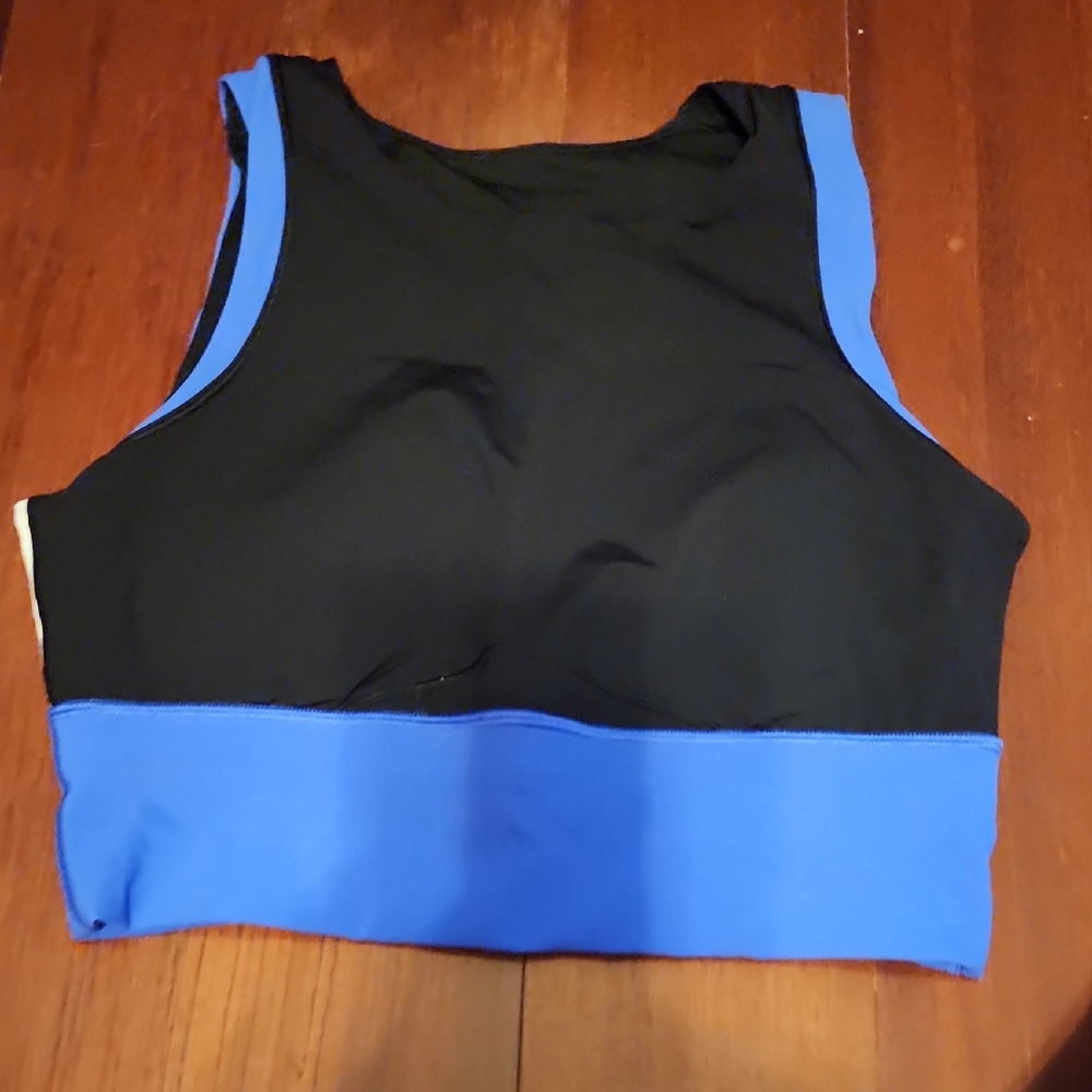 lululemon athletica Black and Blue Sports Bra